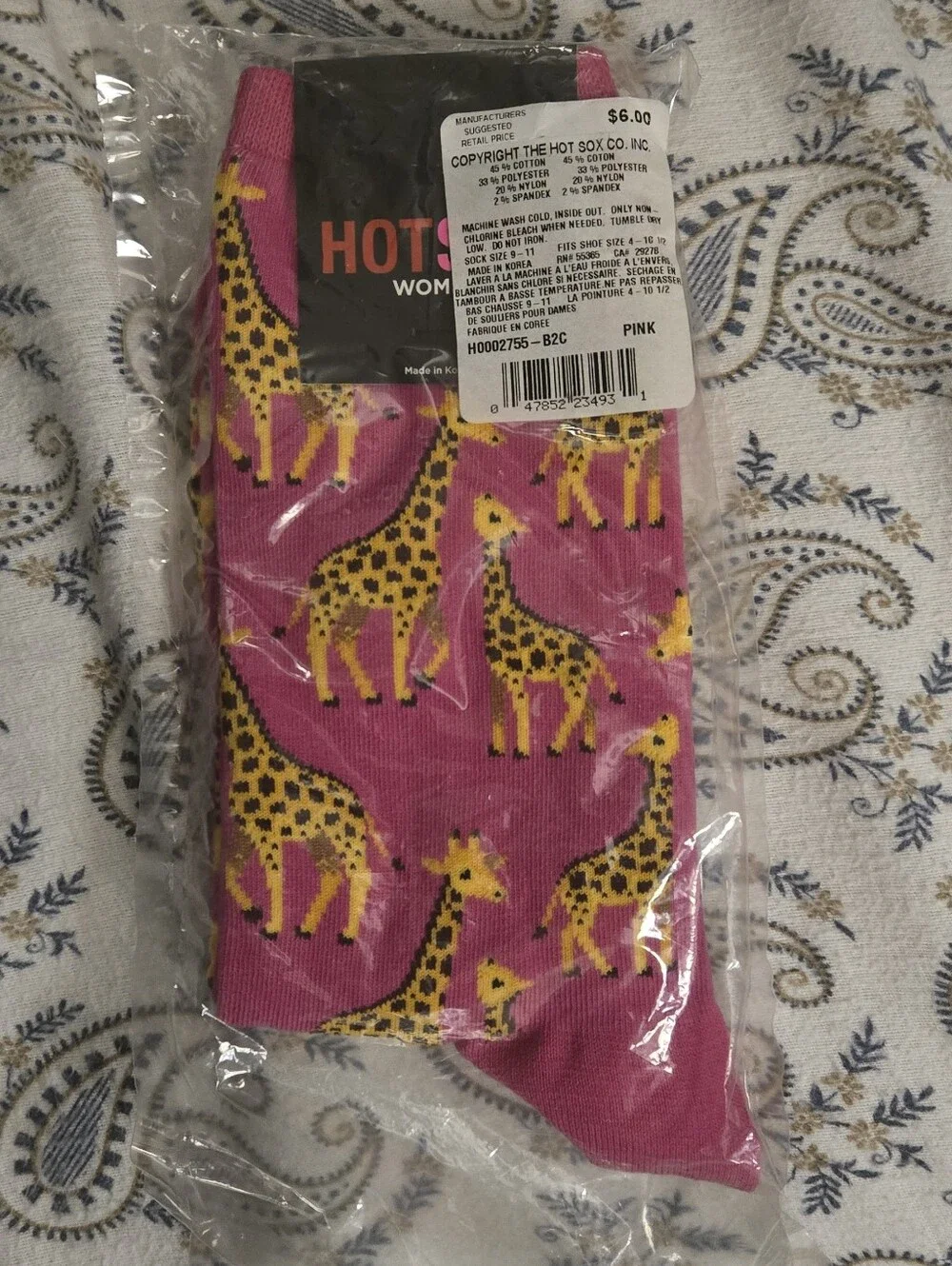 Hot Sox Hawaii Sunset And Giraffe Bundle